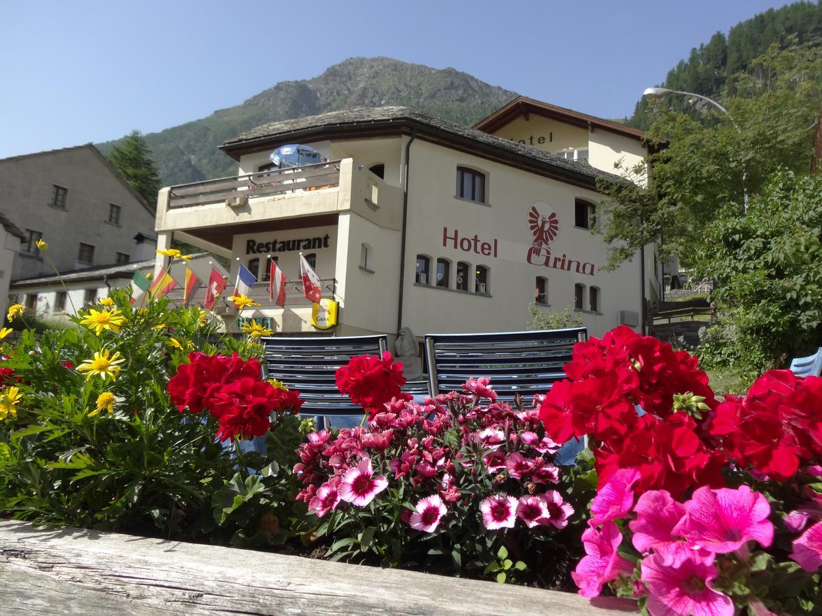 Hotel-Restaurant Grina Simplon Exterior photo